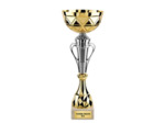 Coupe class or/arg h 37 cm d 140 mm