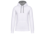 Sweatshirt capuche contrastée homme