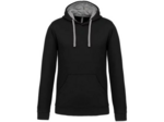 Sweatshirt capuche contrastée homme