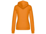 Sweatshirt capuche contrastée femme