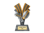 Trophee resine rugby h. 22 cm