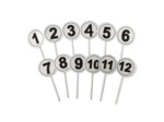 Lot de 12 fiches de marquage