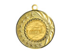 Medaille fer diam50mm or