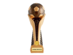 Trophee resine foot h.33cm