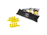 Set de pickleball avec marquages