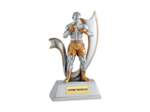 Trophee resine boxeur h.20 cm