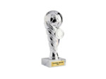Petit trophee plastique monte argen