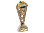 Trophee resine volley h. 24 cm