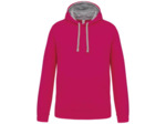 Sweatshirt capuche contrastée homme