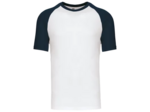 T-shirt bicolore manches courtes