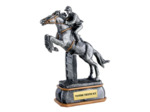 Trophee resine discip equitation h 23cm