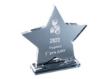 Trophee plexi epaiss 15mm h. 20 cm