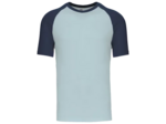 T-shirt bicolore manches courtes