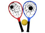 Lot de 2 raquettes-panier + balle