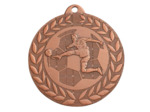 Medaille frappee fer foot 50mm