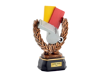 Trophee resine arbitre h. 15 cm