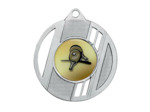 Medaille fer a trou diam50mm argt