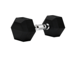 Haltères caoutchouc hexagonal 35 kg