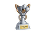 Trophee resine discip petanque h 11cm