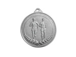Medaille frappee argent running 50mm