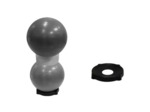 Support gymball noir