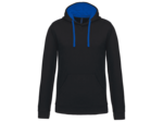 Sweatshirt capuche contrastée homme