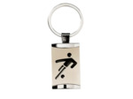 Porte-clef foot avec ecrin