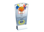 Trophee plexi epaiss 12mm h.25 cm