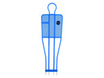 Mannequin pro foot 180 cm