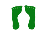 Paire de pieds