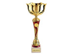 Coupe class or/rouge h 45cm d 180mm