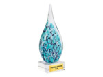Trophee verre souffle transparent(e