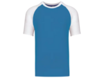 T-shirt bicolore manches courtes