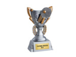 Trophee trophee resine discip tdt h 11 cm