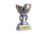Trophee resine discip football h 11cm
