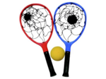 Lot de 2 raquettes-panier + balle