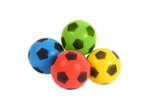 Balle mousse bicolore 12 cm