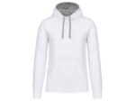 Sweatshirt capuche contrastée homme