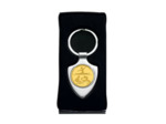 Porte-clef argent avec ecrin