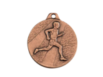 Medaille frappee fer brz running d 32 mm
