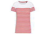 T-shirt marin col rond bio femme