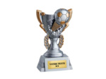Trophee resine discip football h 11cm