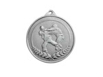 Medaille frappee argent judo 50mm