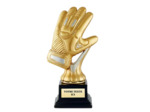 Trophee resine gardien foot h.27 cm