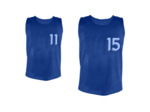 Lot de 5 chasubles numéro 11 à 15