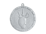 Medaille frappee fer escrime 50mm