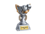 Trophee resine discip sp de combat h11cm