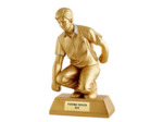 Trophee resine petanque h. 36cm
