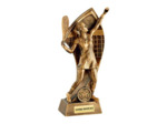 Trophee resine tennis femme h.22 cm