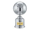 Coupe discipline football argent/ar